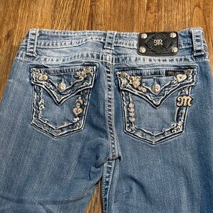 Miss Me Women's Boyfriend Capri denim jeans